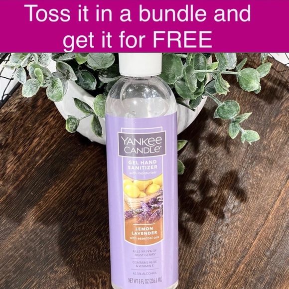 GIFT GIVEN WITH PURCHASE 🌟🌟YANKEE CANDLE Gel Hand Sanitizer w/ moisturize - Picture 10 of 10